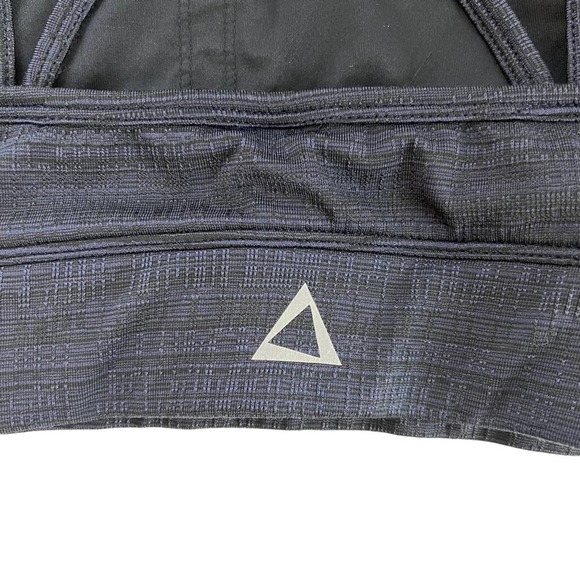 Prism Sport Sports Bra Strappy Blue Textured Women's Size Small - Picture 5 of 9